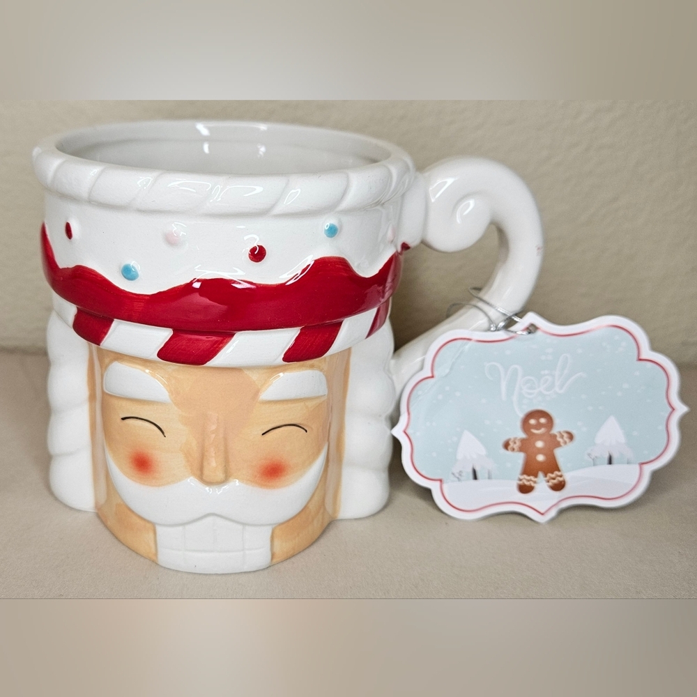 Nutcracker Ceramic Mug NWT